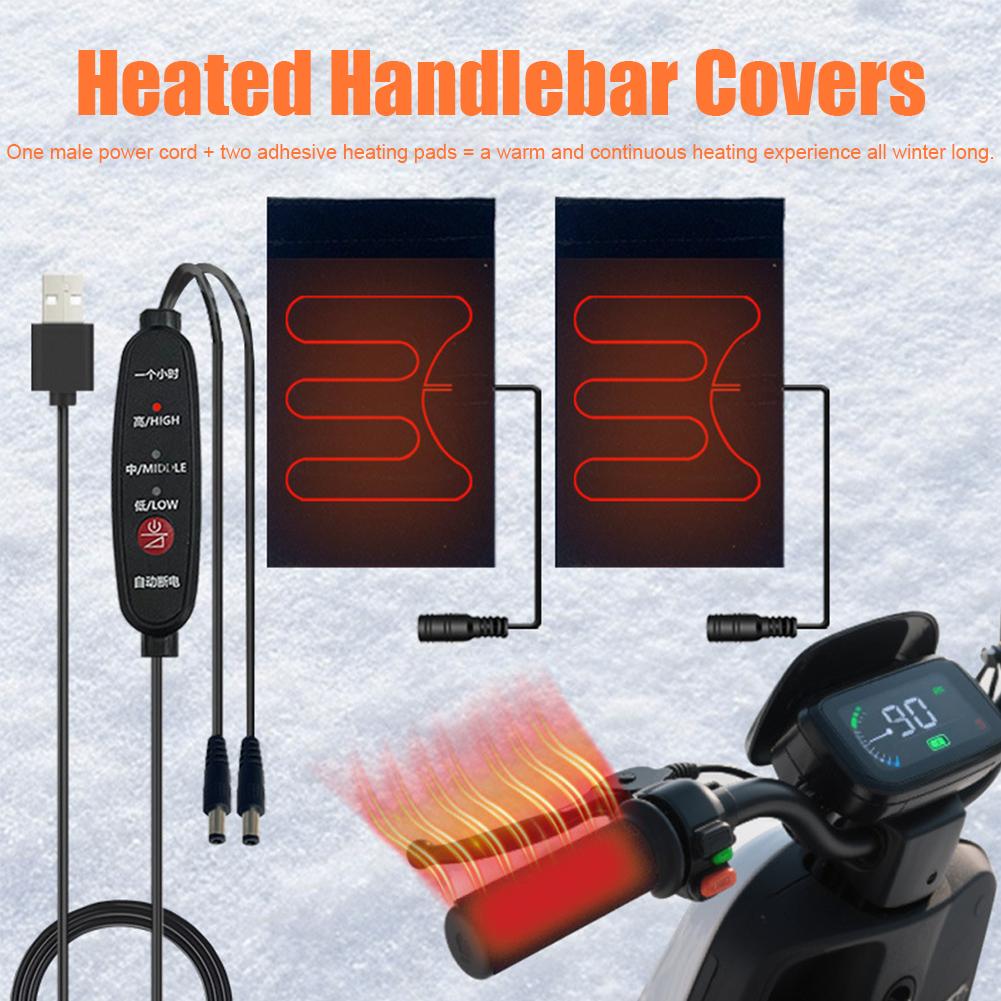 3-level USB heated handlebar g - огляд і ціна Handlebar Grip Heated