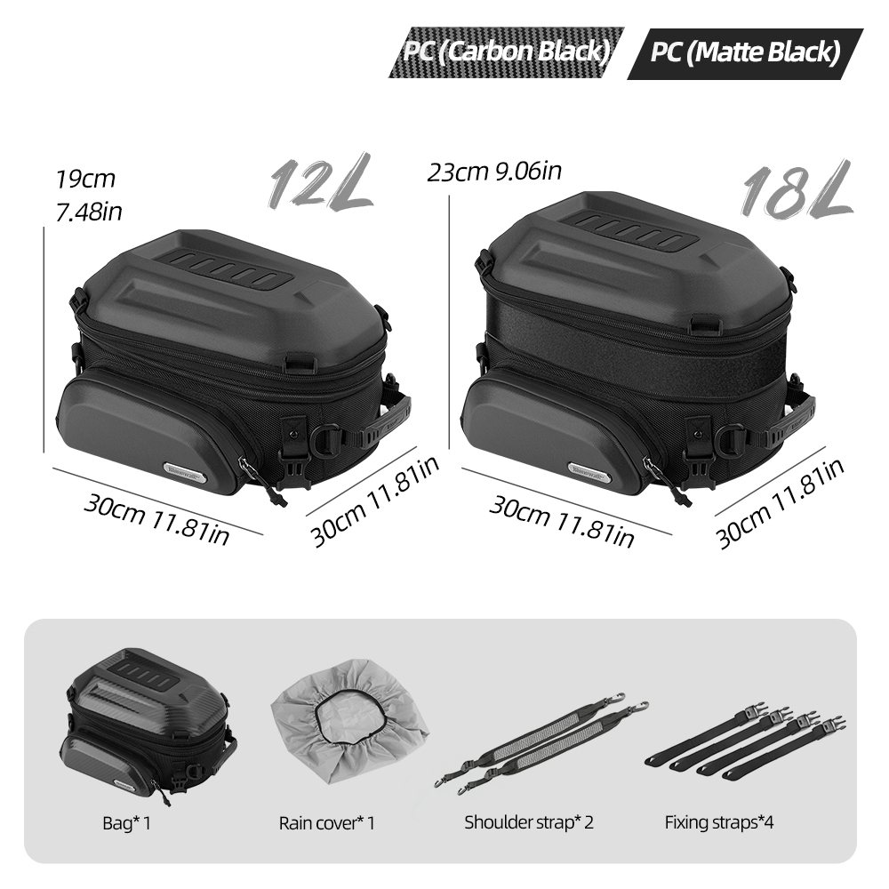 Rhinowalk Motorcycle Tail Bag  - огляд і ціна Motorcycle Gear Backpack