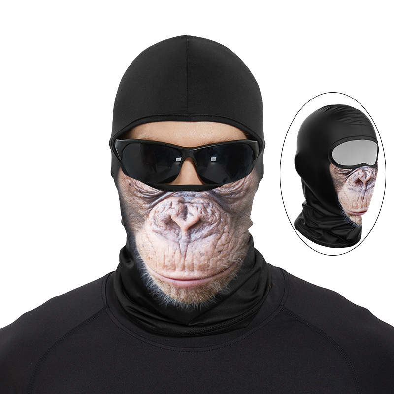 Funny Ape Mouth Skull Balaclav - огляд і ціна Motorcycle Gear For Woman